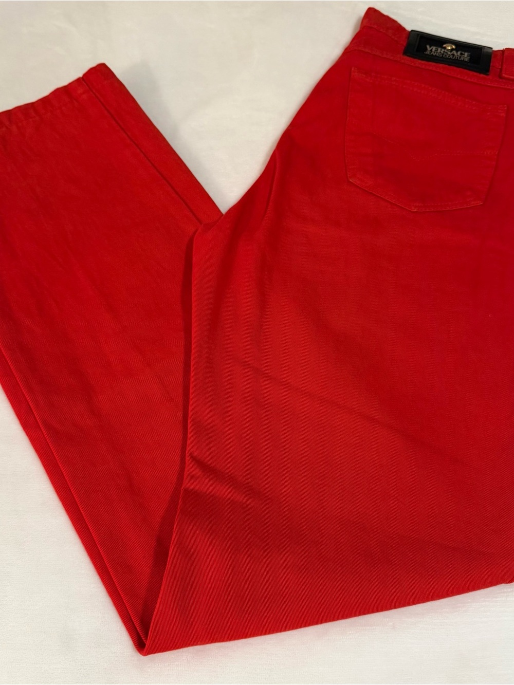 Versace Red Jeans Couture